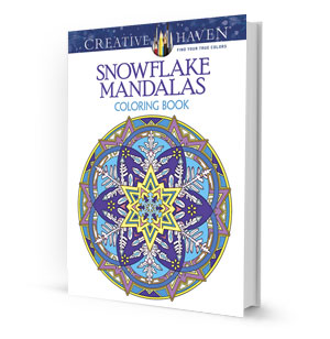 Snowflake Mandalas Coloring Book